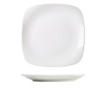 Genware Porcelain Rounded Square Plate 29cm/ 11.5