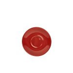 Genware Porcelain Red Saucer 13.5cm/ 5.25