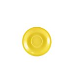 Genware Porcelain Yellow Saucer 13.5cm - Pack of 6
