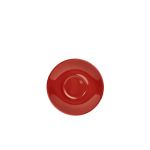 Genware Porcelain Red Saucer 12cm/ 4.75