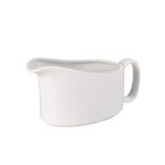 Genware Porcelain Sauce Boat 20cl/ 7oz - Pack of 6