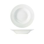 Genware Porcelain Soup Plate/ Pasta Dish 23cm/ 9