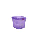 Allergen GN Storage Container 1/6 150mm Deep 2.6L - Pack of 12