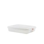 GN Storage Container 1/2 65mm Deep 4L - Pack of 6