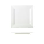 Genware Porcelain Square Plate 21cm/ 8.25