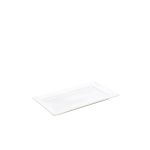 Genware Porcelain Rectangular Plate 24 x 17cm/ 9.5 x 6.75