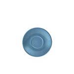 Genware Porcelain Blue Saucer 13.5cm/ 5.25