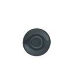 Genware Porcelain Grey Saucer 12cm/ 4.75