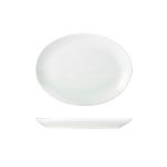 Genware Porcelain Oval Plate 25.4cm/ 10