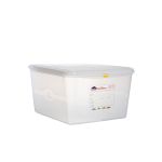 GN Storage Container 2/3 200mm Deep 19L - Pack of 6