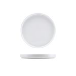Genware Porcelain Low Presentation Plate 18cm/ 7