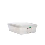 GN Storage Container 1/2 100mm Deep 6.5L - Pack of 6