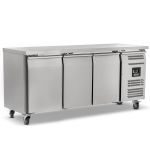 Blizzard 3 Door GN1/1 Freezer Counter Without Upstand 417L
