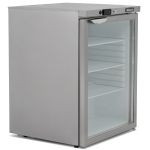 Blizzard Single Hinged Glass Door Under Counter Refrigerator