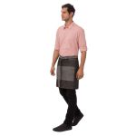 Chef Works Urban Manhattan Half Bistro Apron Black