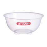 Araven Polypropylene Mixing Bowl Transparent 7Ltr