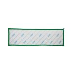 SYR Disposable Double Pocket Flat Mop - Green (50 pack)