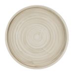 Churchill Stonecast Canvas Natural Walled Plates 280mm (6 pack)