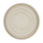 Churchill Stonecast Canvas Natural Walled Plates 260mm (6 pack)