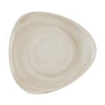 Churchill Stonecast Canvas Natural Lotus Plates 228mm (12 pack)