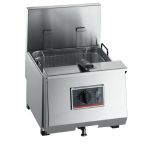 FriFri Profi+ 8 Electric Countertop Fryer Single Tank Twin Baskets 6.9kW Three Phase