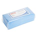 Jantex Washroom Cleaning Cloth Blue (50 pack)