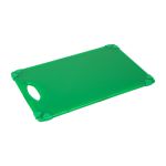 Hygiplas Commercial Grip Chopping Board Green 458x306mm