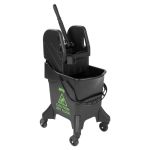 Jantex 21Ltr Tall Mop Bucket and Wringer - Green Print