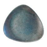Churchill Studio Prints Astro Metallic Blue Lotus Plates 228mm (12 Pack)