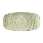 Churchill Elements Fern Chefs Oblong Plates 280 x 152mm (12 Pack)