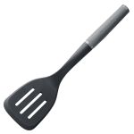 KitchenAid Core Slotted Turner Charcoal Grey