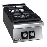 Fagor 900 Series 2 Burner Countertop Gas Hob