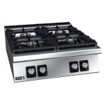 Fagor 900 Series 4 Burner Countertop Gas Hob