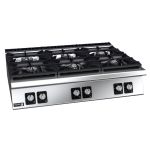 Fagor 900 Series 6 Burner Countertop Gas Hob