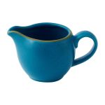 Churchill Stonecast Java Blue Profile Jugs 118ml (Pack of 4)