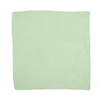 Rubbermaid Economy Microfibre Cloth Green 400x400mm (24 pack)