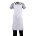 Whites Bib Apron Polycotton White XL
