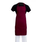 Whites Bib Apron Burgundy