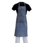 Whites Water Resistant Bib Apron Blue and White