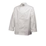 Basic Stud Jacket (Long Sleeve) White M Size