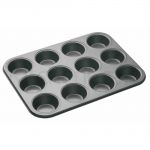 Master Class Non-Stick 12 Hole Deep Baking Pan