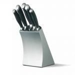 Master Class Trojan 5 Piece Knife Set & Stainless Steel Block