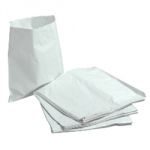 White Sulphite Paper Bags 8.5in x 8.5in (215mm x 215mm)