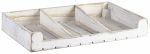 White Wash Wooden Display Crate
