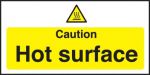 Caution Hot Surface Sign