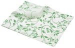 Green Floral Print Design Greaseproof Paper 25cm x 20cm