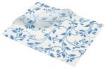 Blue Floral Print Design Greaseproof Paper 25cm x 20cm