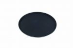 Round Non Slip Tray Black 279mm