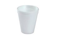 Cups & Lids White Polystyrene