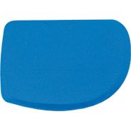Small Blue Plastic Bowl Scraper